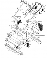 Ersatzteile Fleurelle Elektrovertikutierer V 41 EL Typ: 16AEM0G-619  (2000) Grundgerät