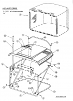 Ersatzteile Gutbrod Rasentraktoren SLX 92 RA Typ: 13AP406E690  (2001) Grasfangeinrichtung