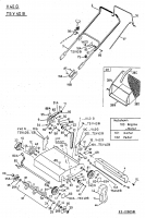 Ersatzteile MTD Benzin Vertikutierer V 40 G Typ: 16BPM02U678  (2003) Grundgerät 