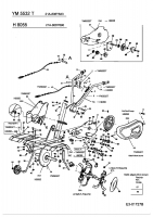 Ersatzteile Gutbrod Motorhacken H 8055 Typ: 21A-806Y690 (2003) Grundgerät