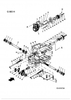 Ersatzteile Gutbrod Einachser G 900 H Typ: 56A-900H690  (2004) Getriebe