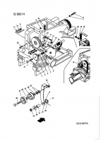 Ersatzteile Gutbrod Einachser G 900 H Typ: 56A-900H690  (2004) Schalthebel