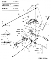 Ersatzteile MTD Motorhacke T 380/50 Typ: 21A-382A678  (2004) Holm 