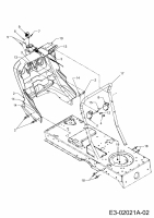 Ersatzteile Verts Loisirs Rasentraktoren VL 15536 TD Typ: 13BA508E617  (2003) Armaturenbrett