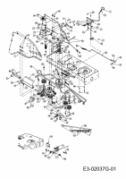 Ersatzteile Gutbrod Rasentraktoren GLX 105 RA Typ: 13CD50GN690  (2011) Fahrantrieb