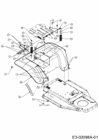 Ersatzteile Sunline Rasentraktoren SL-S 1201 Typ: 13D1452B685  (2006) Sitzwanne