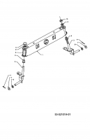 Ersatzteile MTD Rasentraktor Trac 12-91 Typ: 13D1450B676  (2007) Vorderachse 