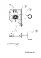 Ersatzteile Gutbrod Rasentraktoren SLX 76 R Typ: 13DH476A690  (2007) Gasfernbedienung