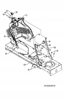 Ersatzteile Yard-Man Rasentraktoren AG 6150 K Typ: 13AI604G643  (2004) Armaturenbrett