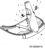Ersatzteile Yard-Man Rasentraktoren DX 70 Typ: 13B-334-643  (2007) Verkleidungen