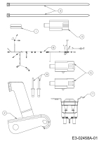 Cub Cadet Ersatzteile Rasentraktoren CC 714 HF 13H279DF603  (2014) Elektroteile
