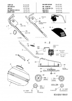 Ersatzteile Ok Elektromäher OK 3812 E Typ: 18A-Z0J-667  (2006) Grundgerät