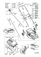 Ersatzteile Gutbrod Motormäher HB 45 L Typ: 11D-T14H690  (2005) Grundgerät