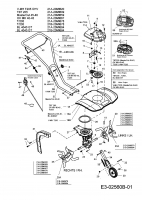 Ersatzteile Troy-Bilt Motorhacken TBT 205 Typ: 21A-20MI609  (2007) Grundgerät