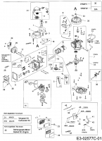 Ersatzteile MTD-Motoren Vertikal 1P65FH Typ: 752Z1P65FH  (2006) Motor
