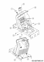 Ersatzteile B Power Rasentraktoren BT 155-96 LH Typ: 13CM793F615  (2011) Armaturenbrett