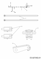 Ersatzteile Verts Loisirs Rasentraktoren VLH 107 B Typ: 13CT79KG617  (2013) Elektroteile