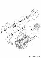 Cub Cadet Ersatzteile Kompakttraktoren HDS 6284 54AD74HD603  (2006) Antrieb Hydrostatpumpe
