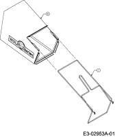 Ersatzteile WOLF-Garten Benzin Rasenmäher mit Antrieb Campus 460 BA Typ: 12C-J2JD650  (2009) Grasfangsack 