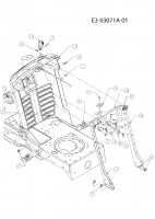 Ersatzteile Massey Ferguson Rasentraktoren MF 36-15 RD Typ: 13AV51CE695  (2007) Armaturenbrett