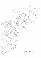 Ersatzteile Massey Ferguson Utility Vehicle MF 20 MD Typ: 37AP468D695  (2007) Stoßstange