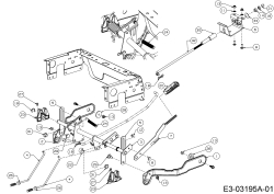 Cub Cadet Ersatzteile Zero Turn XZ2 127 17BICBYQ603  (2021) Mähwerksaushebung 1