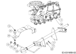 Cub Cadet Ersatzteile Zero Turn XZ2  107I 17AWCBYS603  (2019) Mähwerksaushebung 1