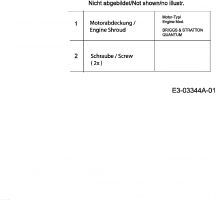 Ersatzteile Gutbrod Motormäher mit Antrieb HB 46 RB Typ: 12C-J28R690  (2008) Motorhaube B&S