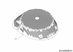 Ersatzteile MTD Motorhacke T/205 Typ: 21A-20MI678 (2019) Motorabdeckung 