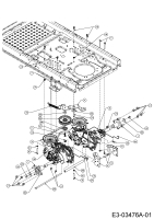 Cub Cadet Ersatzteile Zero Turn RZT S 42 17ADCBDS603  (2015) Fahrantrieb