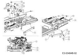 Cub Cadet Ersatzteile Zero Turn Z-Force SZ 60 17ASDGHD010  (2015) Mähwerksaushebung 2
