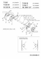 Ersatzteile MTD Motorhacke T 330 T Typ: 21C-333A602  (2008) Hacksterne 