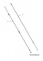 Ersatzteile M Tech Motormäher mit Antrieb M 5360 SPHWK Typ: 12A-867D605 (2008) Bowdenzüge