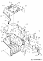 Ersatzteile MTD Rasentraktor Smart RE 125 Typ: 13IH76KE600  (2020) Grasfangeinrichtung 