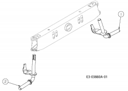 Ersatzteile Variolux Rasentraktoren V-RTH 135/92 T Typ: 13AH77TE620  (2009) Achsschenkel