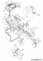 Ersatzteile Massey Ferguson Rasentraktoren MF 30-13 RH Typ: 13AY716A695  (2011) Grasfangeinrichtung