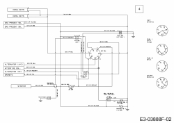 Cub Cadet Ersatzteile Rasentraktoren CC 713 TC 13AY76DC603   (2012) Schaltplan