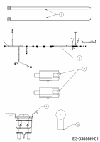 Ersatzteile Black-Line Rasentraktoren BL 125/92 T Typ: 13AH771E683H  (2015) Elektroteile