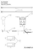 Ersatzteile MTD Rasentraktor 145/92 RD Typ: 13HM765E635  (2014) Elektroteile bis 27.05.2014 