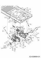 Ersatzteile Massey Ferguson Zero Turn MF 50-22 ZT Typ: 17ARCACQ695  (2015) Fahrantrieb