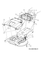 Cub Cadet Ersatzteile Motormäher mit Antrieb Wide Cut E 12AE764U603  (2016) Armaturenbrett