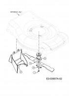Ersatzteile M Tech Motormäher mit Antrieb M 5355 SP Typ: 12C-84MF605 (2008) Messer, Mulchstopfen ab 09.01.2008