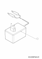 Ersatzteile WOLF-Garten Rasentraktor Expert 105.220 H Typ: 13HF91WN650  (2015) Batterieladegerät 