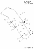 Ersatzteile WOLF-Garten Benzin Rasenmäher mit Antrieb Expert 530 A Typ: 12C-PUKC650 (2020) Holm bis 19.11.2019 