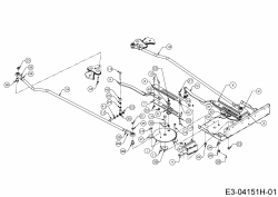 Ersatzteile Massey Ferguson Zero Turn MF 48-22 FMZ Typ: 17BI4BFY695  (2014) Lenkung