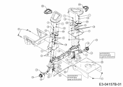 Cub Cadet Ersatzteile Zero Turn FMZ 50 17AI4BFP603  (2009) Achsschenkel