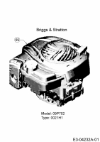 Ersatzteile MTD Benzin Rasenmäher mit Antrieb Smart 53 MSPB Typ: 12A-A05D600  (2015) Motor Briggs & Stratton 
