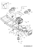 Cub Cadet Ersatzteile Zero Turn FMZ 50 17AI4BFP603  (2008) Motorzubehör