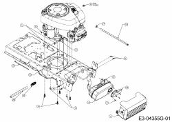 Ersatzteile WOLF-Garten Rasentraktor Expert 105.165 A Typ: 13HN90WN650  (2015) Motorzubehör 