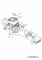 Ersatzteile WOLF-Garten Rasentraktor Ambition 92.130 H Typ: 13RH71RE650  (2012) Motorzubehör 